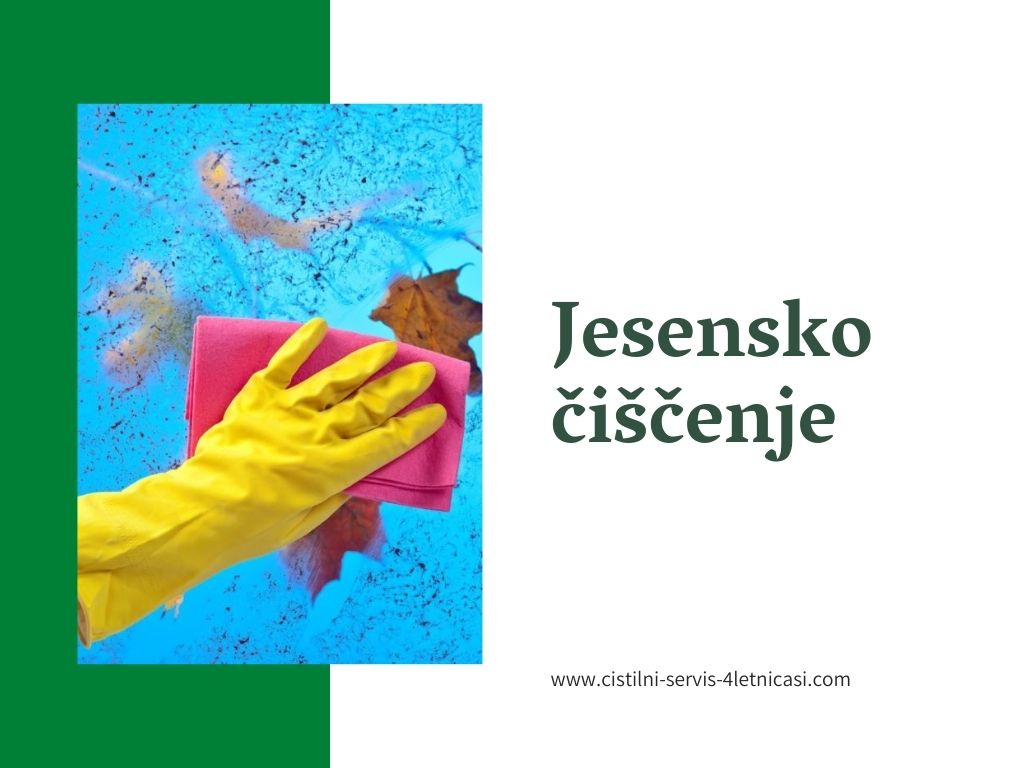 Jesensko čiščenje stanovanja