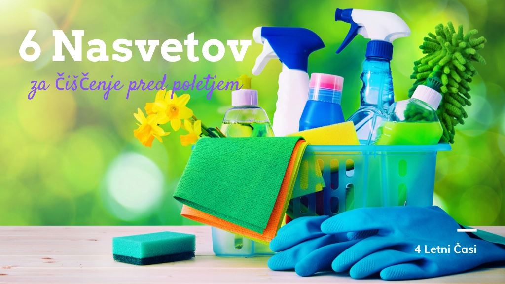 ciscenje doma pred poletno sezono